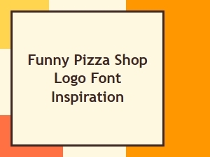 Inspiring Typography for Playful Pizza Logos